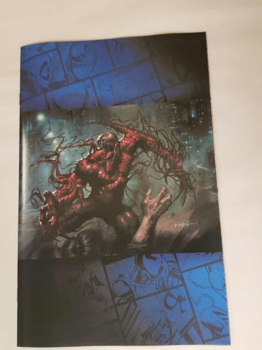 Spider-Man/Venom Death Spiral Body Count #1 Lucio Parrillo 1:50 Virgin Incentive - Picture 2 of 9